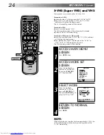 Preview for 24 page of JVC HR-S9400EK Instructions Manual