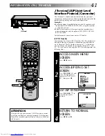 Preview for 41 page of JVC HR-S9400EK Instructions Manual