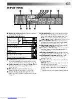 Preview for 65 page of JVC HR-S9400EK Instructions Manual