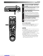 Preview for 59 page of JVC HR-S9600EK Instructions Manual