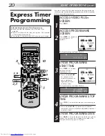 Preview for 20 page of JVC HR-S9700EK Instruction Manual