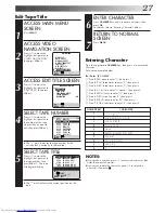 Preview for 27 page of JVC HR-S9700EK Instruction Manual