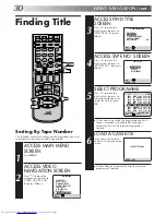 Preview for 30 page of JVC HR-S9700EK Instruction Manual