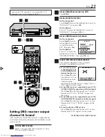 Preview for 21 page of JVC HR-S9800U Instructions Manual