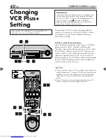 Preview for 40 page of JVC HR-S9800U Instructions Manual