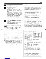 Preview for 43 page of JVC HR-S9800U Instructions Manual