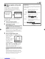 Preview for 45 page of JVC HR-S9800U Instructions Manual