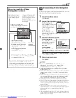 Preview for 47 page of JVC HR-S9800U Instructions Manual