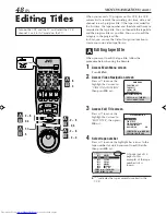 Preview for 48 page of JVC HR-S9800U Instructions Manual