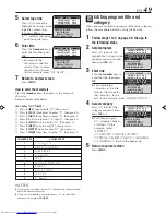 Preview for 49 page of JVC HR-S9800U Instructions Manual