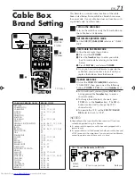 Preview for 71 page of JVC HR-S9800U Instructions Manual