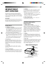 Preview for 3 page of JVC HR-VP434U Instructions Manual