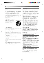 Preview for 4 page of JVC HR-VP434U Instructions Manual