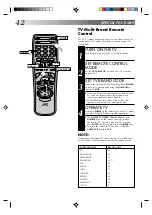 Preview for 42 page of JVC HR-VP434U Instructions Manual