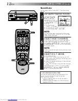 Preview for 12 page of JVC HR-VP452U Instructions Manual