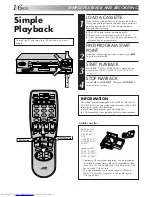 Preview for 16 page of JVC HR-VP452U Instructions Manual