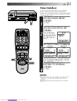 Preview for 21 page of JVC HR-VP452U Instructions Manual