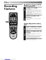 Preview for 28 page of JVC HR-VP453U Instructions Manual