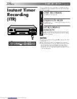 Preview for 38 page of JVC HR-VP453U Instructions Manual