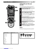 Preview for 41 page of JVC HR-VP453U Instructions Manual