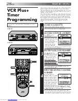 Preview for 28 page of JVC HR-VP470U Instructions Manual