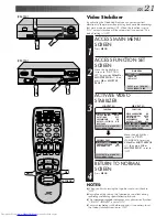 Preview for 21 page of JVC HR-VP472U Instructions Manual