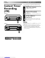 Preview for 38 page of JVC HR-VP472U Instructions Manual