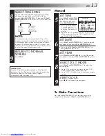 Preview for 13 page of JVC HR-VP473U Instructions Manual