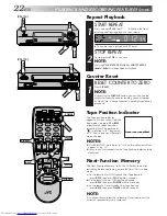 Preview for 22 page of JVC HR-VP473U Instructions Manual