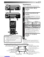 Preview for 23 page of JVC HR-VP473U Instructions Manual