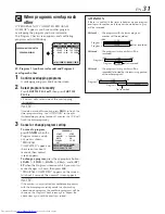 Preview for 31 page of JVC HR-VP48U Instructions Manual