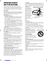 Preview for 2 page of JVC HR-VP49U Instructions Manual