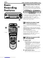 Preview for 20 page of JVC HR-VP58U Instructions Manual