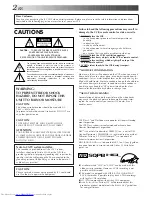 Preview for 2 page of JVC HR-VP655U Instructions Manual