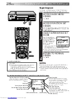 Preview for 28 page of JVC HR-VP655U Instructions Manual