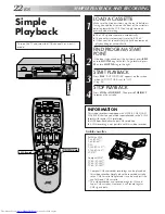 Preview for 22 page of JVC HR-VP674U Instructions Manual