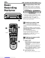 Preview for 20 page of JVC HR-VP682U Instructions Manual