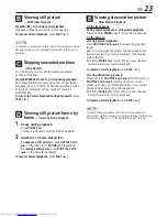 Preview for 23 page of JVC HR-VP682U Instructions Manual