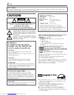 Preview for 2 page of JVC HR-VP780U Instructions Manual