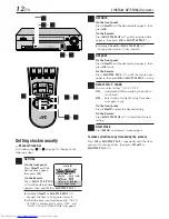 Preview for 12 page of JVC HR-VP780U Instructions Manual