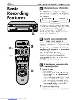 Preview for 26 page of JVC HR-VP783U Instructions Manual