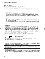 Preview for 2 page of JVC HR-XV1EK User Manual