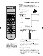 Preview for 19 page of JVC HR-XV1EK User Manual