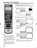 Preview for 24 page of JVC HR-XV1EK User Manual