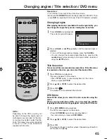 Preview for 45 page of JVC HR-XV1EK User Manual