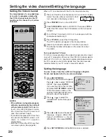 Preview for 20 page of JVC HR-XVC20U User Manual