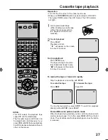 Preview for 27 page of JVC HR-XVC20U User Manual