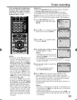 Preview for 33 page of JVC HR-XVC20U User Manual