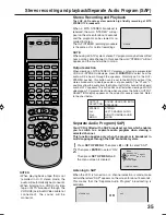 Preview for 35 page of JVC HR-XVC20U User Manual