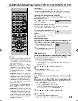 Preview for 51 page of JVC HR-XVC20U User Manual